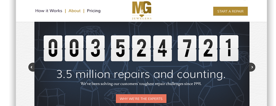 M&G DIRECT | Customer-friendly e-commerce web content designed for conversion.